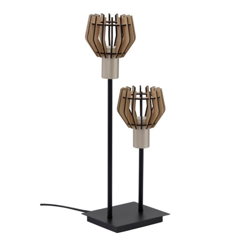 Briloner 7812-025 - Lampe de table NATURE 2xE14/5,5W/230V