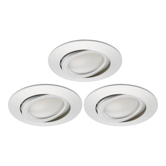 Briloner 8309-039 - SET 3x LED dimbare badkamer inbouwspot LED/5W/230V IP23