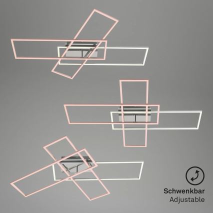 Briloner - Dimbare LED bevestigde hanglamp FRAME LED/50W/230V