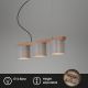 Briloner - Hanglamp aan een koord RHON 3xE14/25W/230V rubberen boom