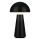 Briloner - Lampe de table d'extérieur tactile dimmable à LED, rechargeable LED/2,6W/5V 3000K IP44 2000 mAh noire