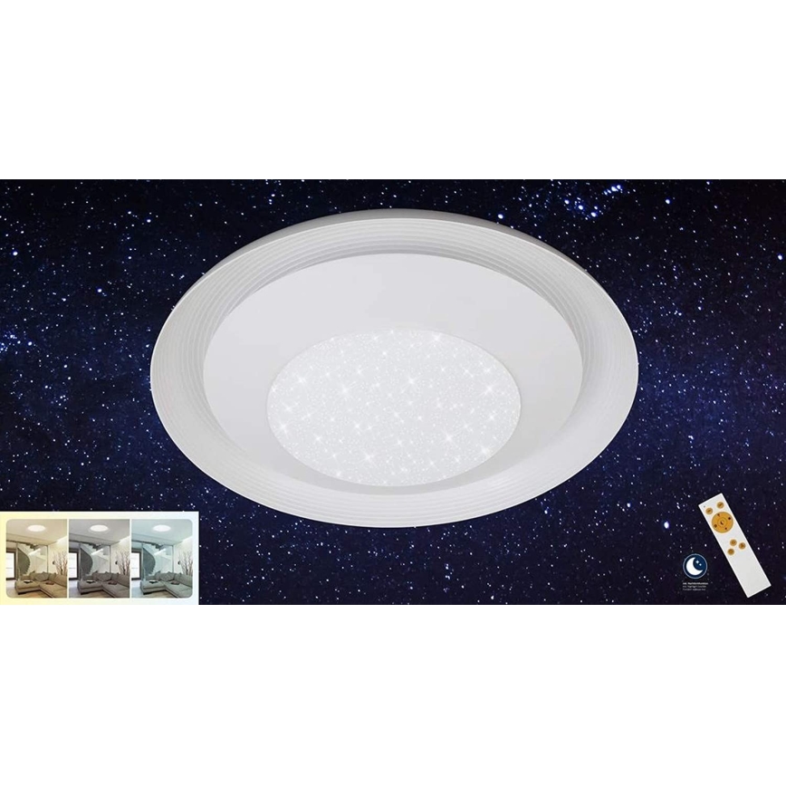 Briloner 3366-116 - LED Plafondlamp dimbaar LED/24W/230V 3000K-6500K + AB