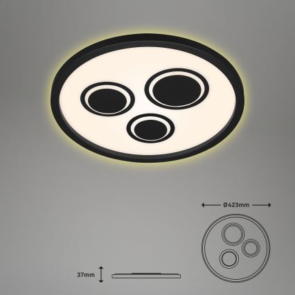 Briloner - LED Plafondlamp PAC LED/22W/230V