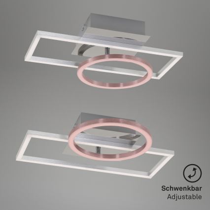 Briloner - Plafonnier à intensité variable FRAMES LED/19W/230V