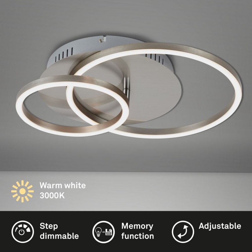 Briloner - Plafonnier à intensité variable FRAMES LED/24,5W/230V