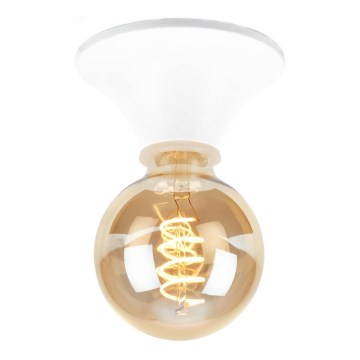 Briloner - Plafonnier de salle de bains 1xE27/10W/230V IP44 blanc