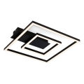 Briloner - Plafonnier LED FRAME, 22 W, 230 V, 3000 K, 30 x 32 cm, noir