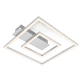 Briloner - Plafonnier LED FRAME LED/22W/230V 3000K 30x32 cm chrome mat