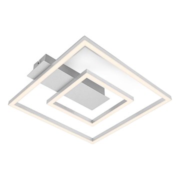 Briloner - Plafonnier LED FRAME LED/22W/230V 3000K 30x32 cm chrome mat