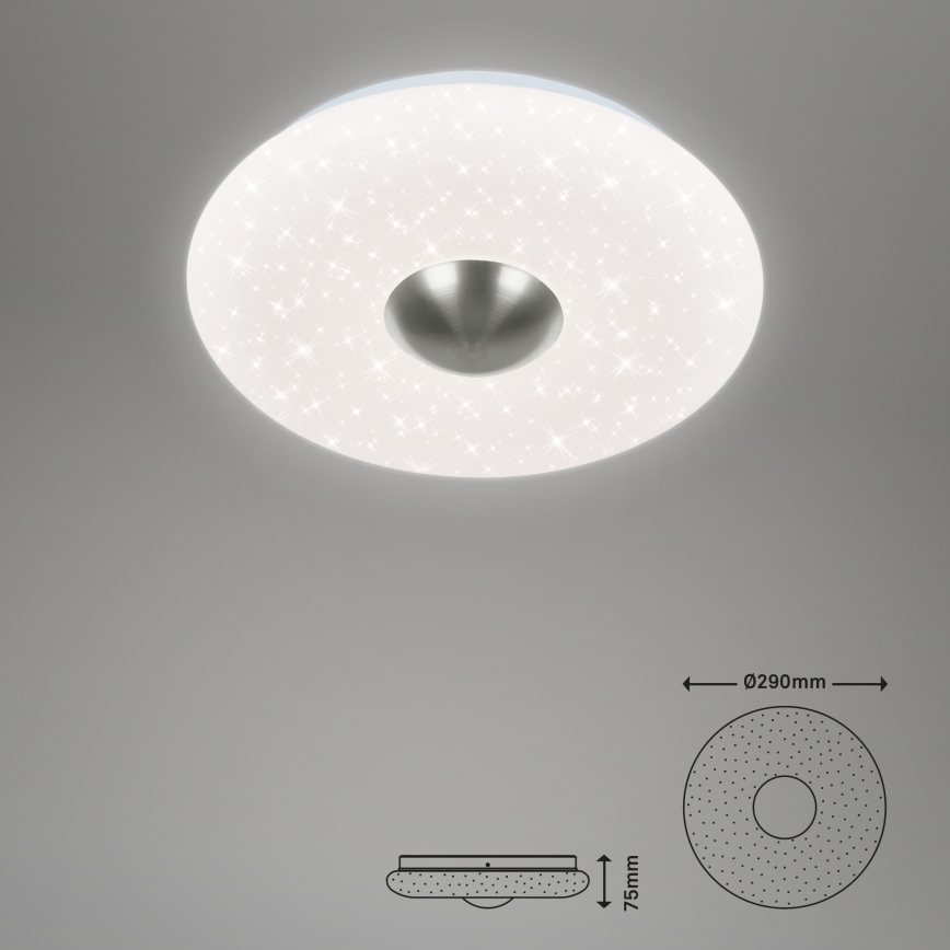 Briloner - Plafonnier NALU LED/12W/230V