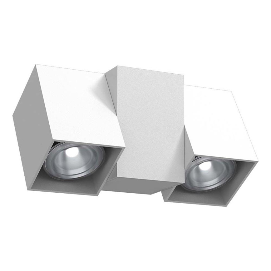 Brosline - Applique murale spot 2xGU10/10W/230V blanche