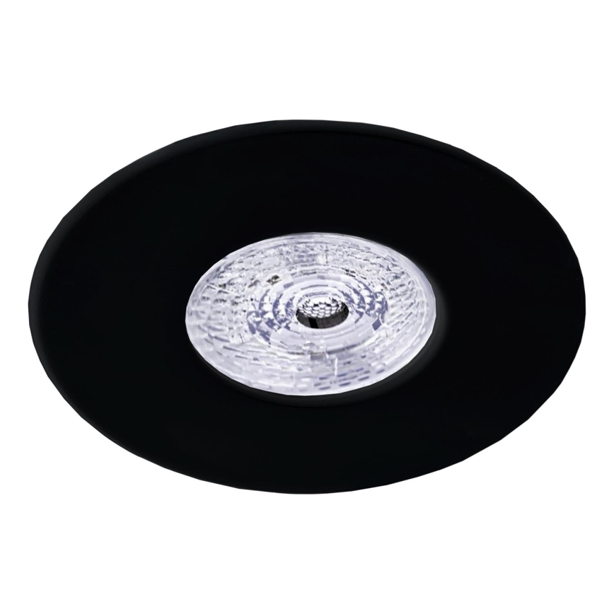 Brosline - Inbouwspot 1xGU10/10W/230V zwart