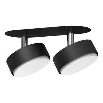 Brosline - Spot encastrable 2xGX53/9W/230V noir
