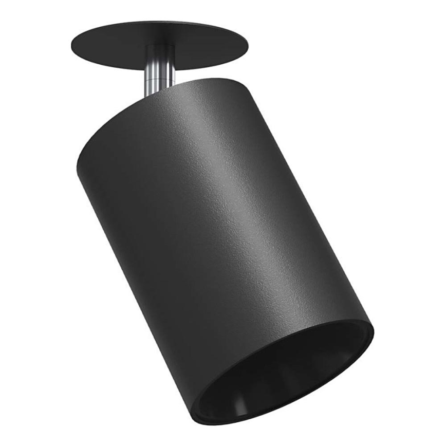 Brosline - Spot encastré pour plafond 1x GU10/10W/230V noir
