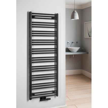 Bruckner - Badkamerradiator ALBRECHT 157 x 60 cm mat zwart