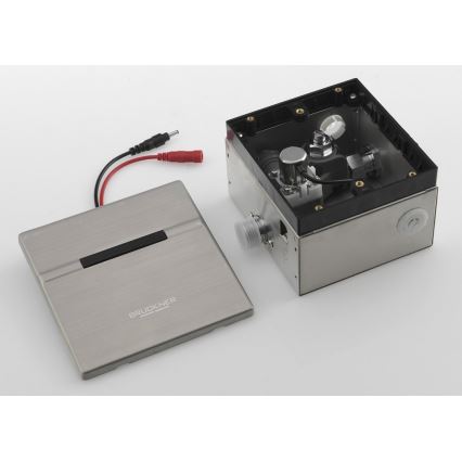 Bruckner - Chasse d'eau d'urinoir à détecteur 6V DC/4xAA acier inoxydable