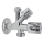 Bruckner - Combinatieklep glanzend chroom