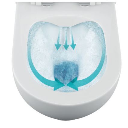 Bruckner - Hangend toilet Rimless WALTER keramiek/wit