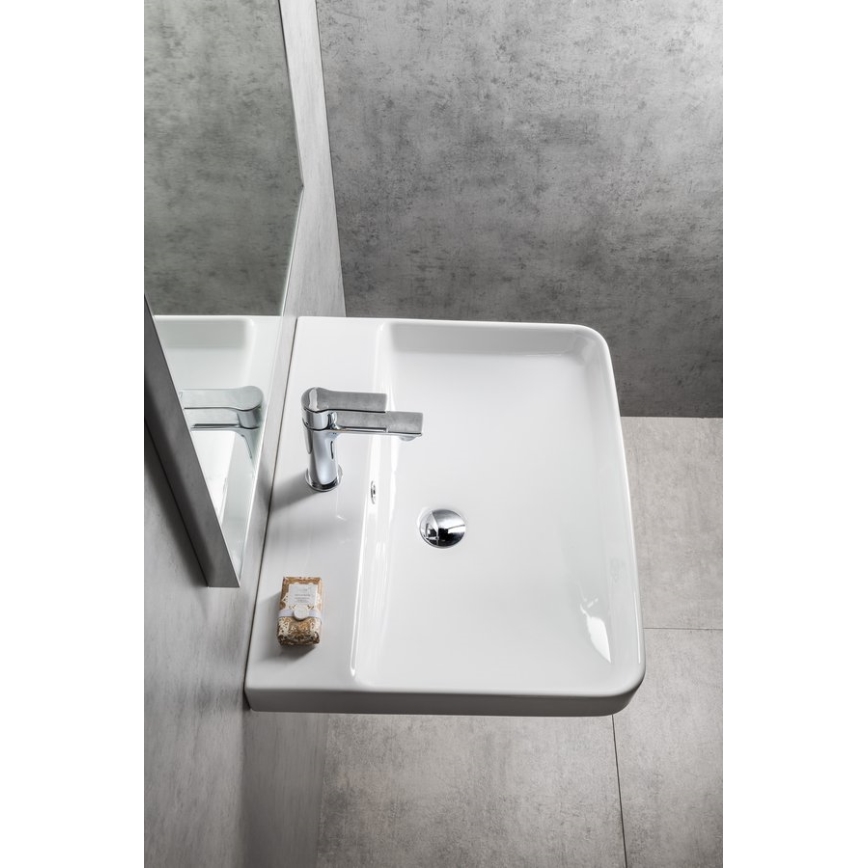 Bruckner - Inbouw wastafel NERON 60x48 cm wit