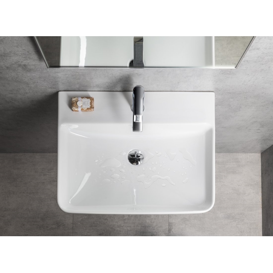 Bruckner - Inbouw wastafel NERON 60x48 cm wit