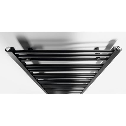 Bruckner - Radiateur sèche-serviettes ALBRECHT 157x60 cm noir mat