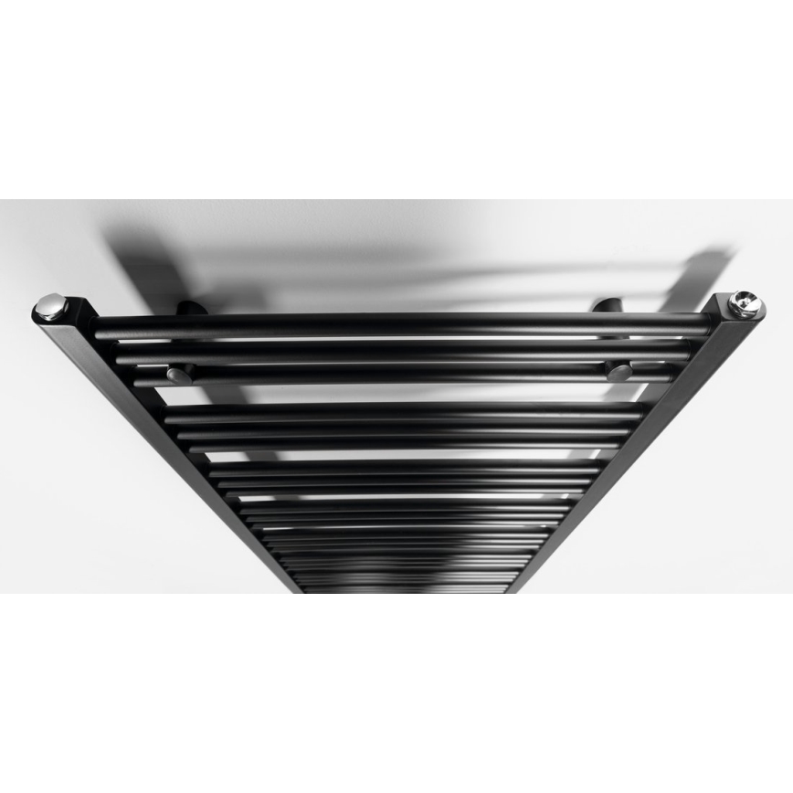 Bruckner - Radiateur sèche-serviettes ALBRECHT 157x60 cm noir mat