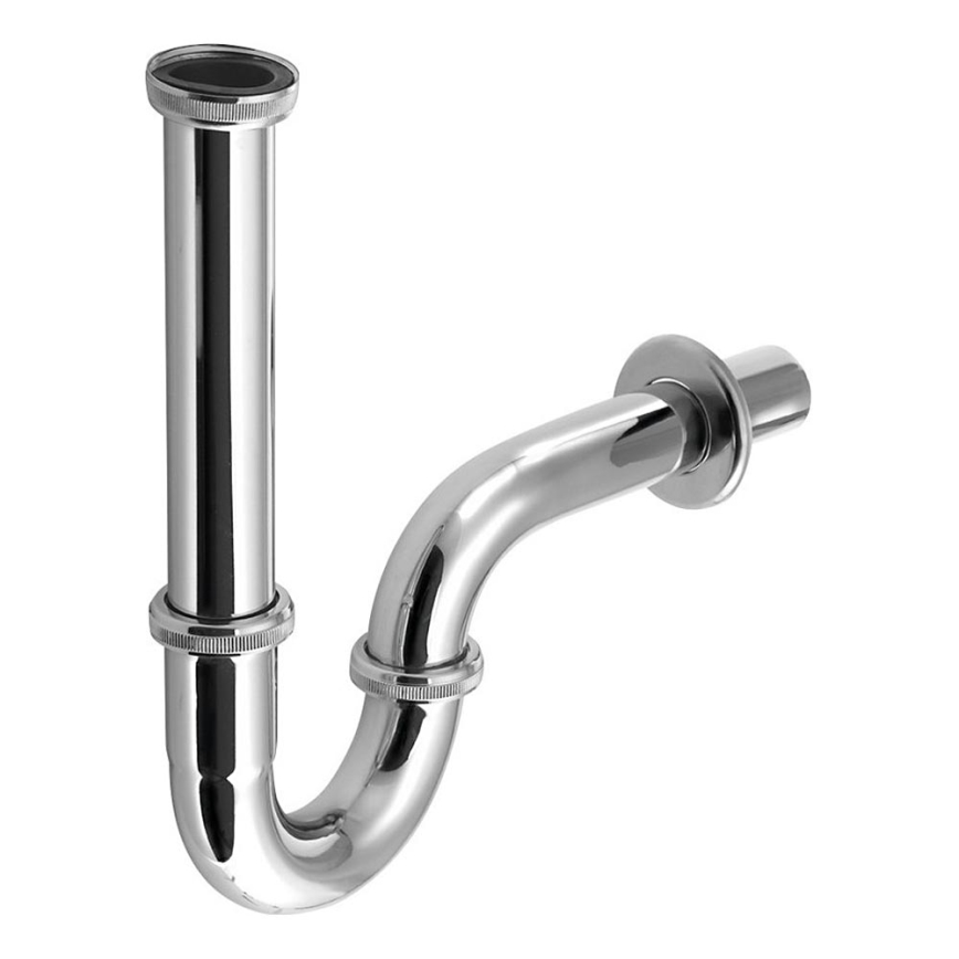 Bruckner - Siphon de lavabo DN32 chrome brillant
