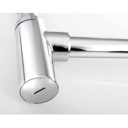 Bruckner - Siphon d'évier rond DN32 chrome brillant