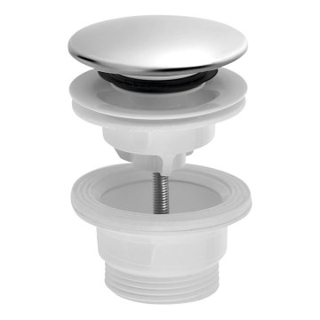 Bruckner - Wastafel afva CLICK-CLACK diameter 6,3 cm roestvrij