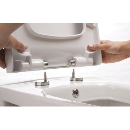Bruckner - Wc-bril SoftClose FULDA SLIM wit