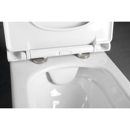 Bruckner - WC suspendu Rimless WALTER céramique/blanc