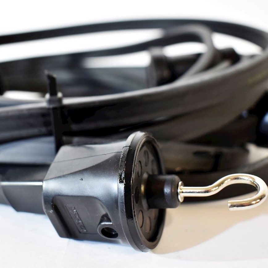 Buiten decoratieve lichtslinger GIRLANDA 22 m 20xE27/15W/230V IP44