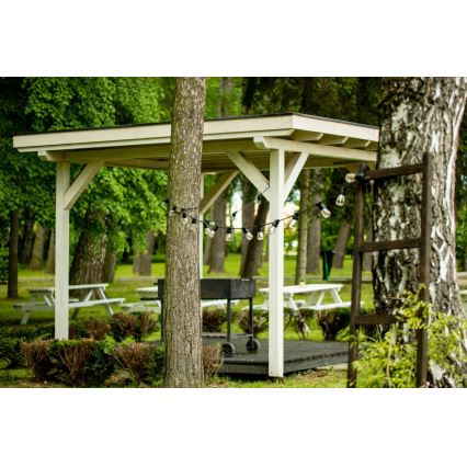 Buiten decoratieve lichtsnoer MIMOSA 20xE27/1,3W/230V IP44 20m