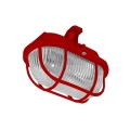 Buiten Plafondlamp OVAAL 1 × E27/60 W/230 V IP44