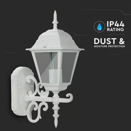 Buiten wandlamp 1x E27 / 60W / 230V IP44