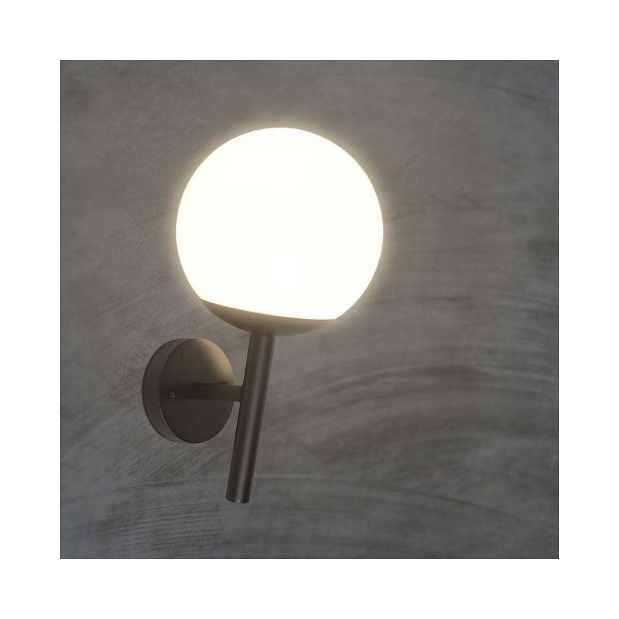 Buiten wandlamp 1xE27/60W/230V IP44 zwart