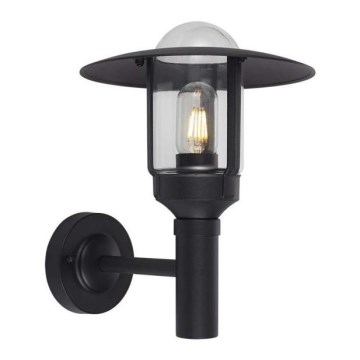 Buiten wandlamp 1xE27/60W/230V IP44 zwart