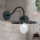 Buiten wandlamp EDWARD 1xE27/60W/230V IP44 zwart