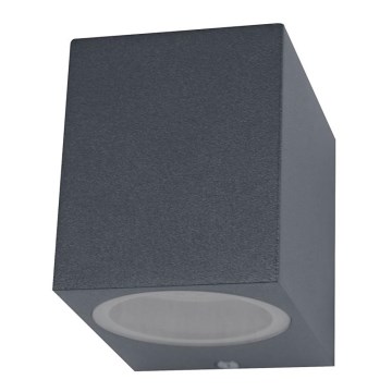 Buiten wandlamp HUGO 1xGU10/10W/230V IP44