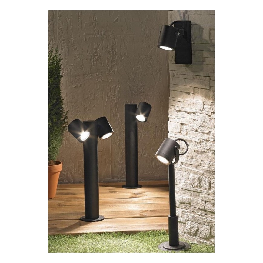 Buiten wandlamp PINO 1xGU10/10W/230V IP44
