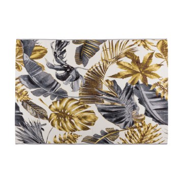 Buitenkleed CAPPUCCINO 80x165 cm goud/grijs/wit