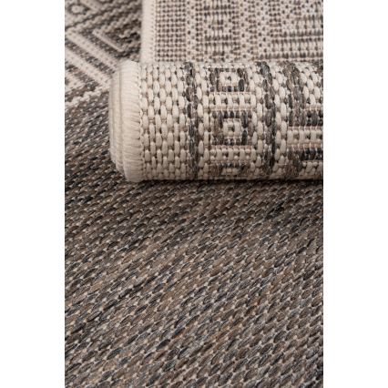 Buitenkleed EXPRESS NEW OUTDOOR 120x160 cm grijs/beige