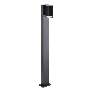 Buitenlamp 1xGU10/10W/230V IP44 80 cm zwart
