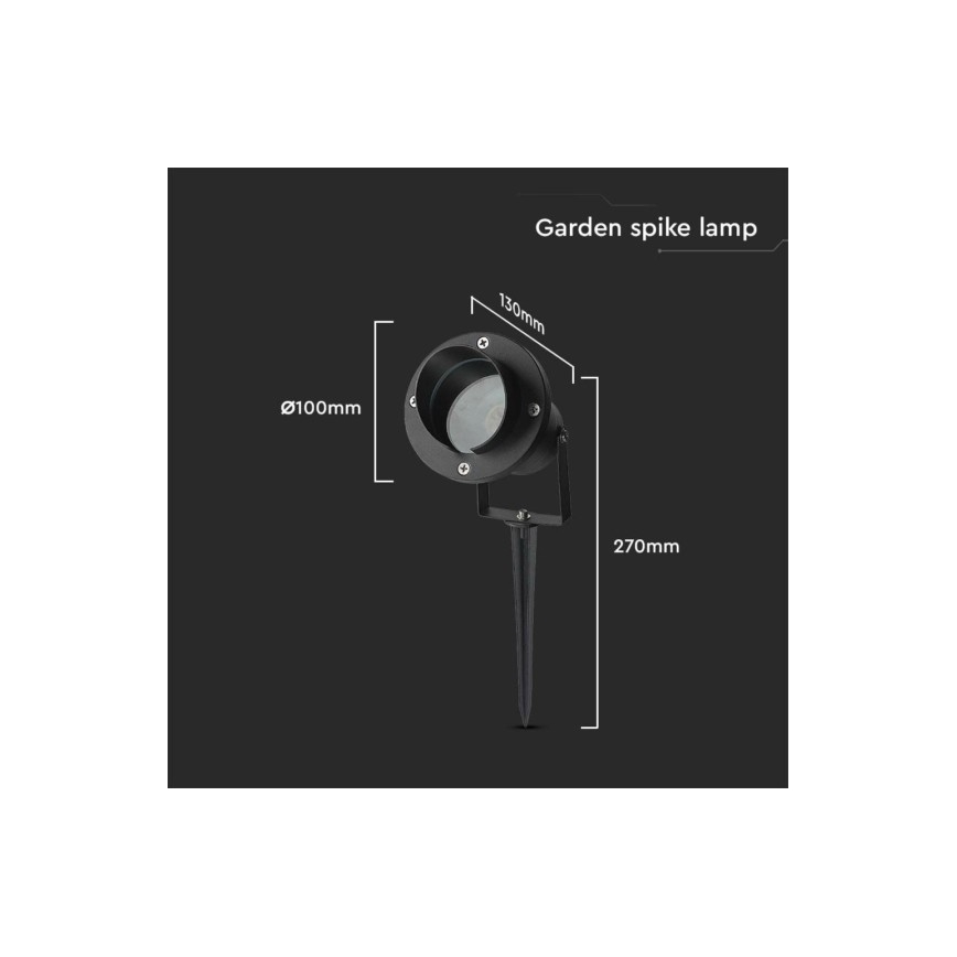 Buitenlamp 1xGU10/35W/230V IP65
