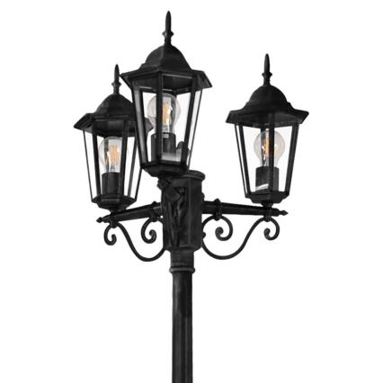 Buitenlamp LIGURIA 3xE27/60W/230V IP43 2,5m