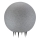 Buitenlamp ARGENTO 1xE27/15W/230V diameter 40 cm IP65 grijs