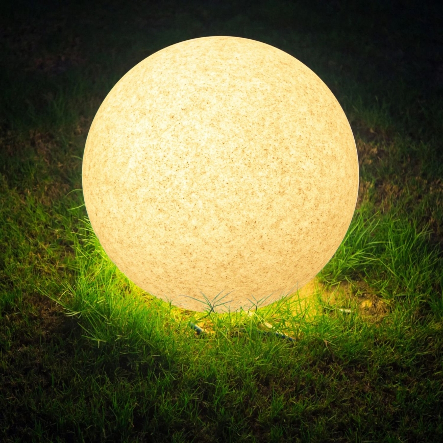 Buitenlamp ARGENTO 1xE27/15W/230V diameter 40 cm IP65 grijs