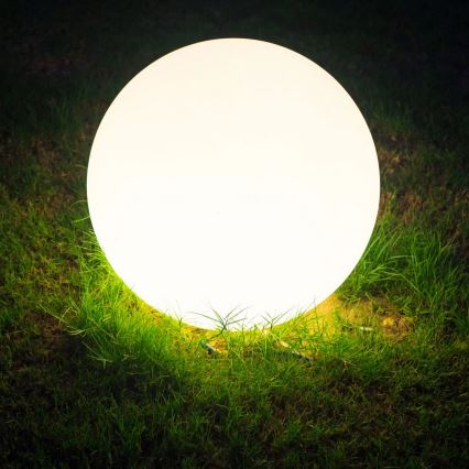 Buitenlamp ARGENTO 1xE27/15W/230V diameter 40 cm IP65 wit