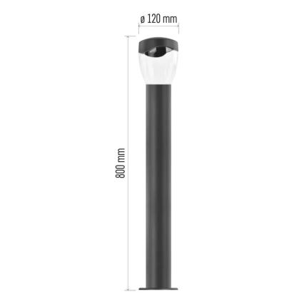 Buitenlamp ARTEO 1xE27/15W/230V IP44 80 cm
