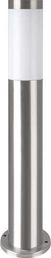 Buitenlamp BROOKLYN 1xE27/60W/230V 45 cm IP44 mat chroom